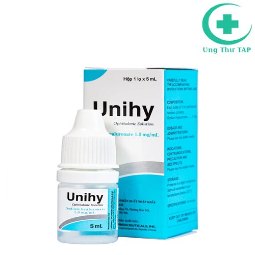 Unihy - Thuốc điều trị phụ trợ tổn thương giác mạc và kết mạc 