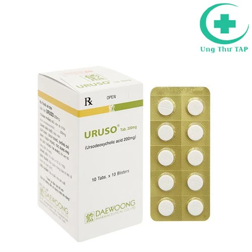 Uruso 200mg - Thuốc điều trị sỏi mật hiệu quả của Hàn Quốc