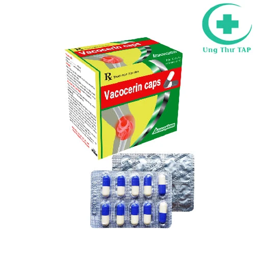 Vacocerin caps - Thuốc điều trị bệnh thoái hoá khớp