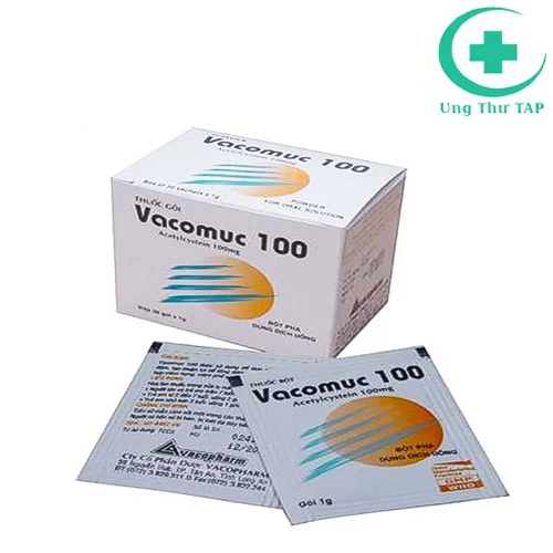 Vacomuc 100 - Thuốc làm tiêu nhầy hiệu quả của Vacopharm