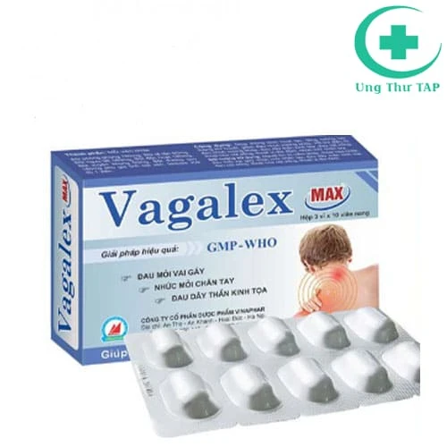 VAGALEX MAX Vinaphar - Tăng cường lưu thông khí huyết