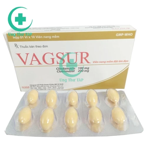 Viên Đặt Vagsur - Thuốc điều trị viêm âm đạo hiệu quả