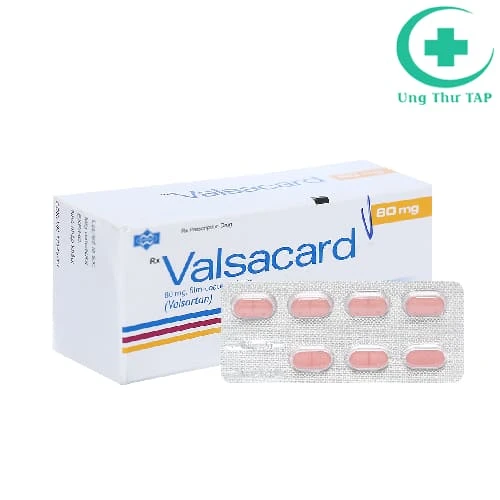 Valsacard 80mg Polfarmex - Thuốc điều trị cao huyết áp, suy tim