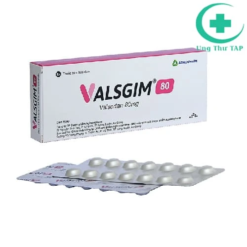 Valsgim 80 - Thuốc điều trị tăng huyết áp của Agimexpharm
