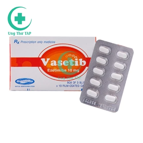 Vasetib - Thuốc điều trị tăng mỡ máu nguyên phát hiệu quả