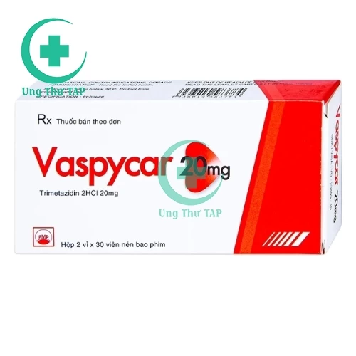 Vaspycar 20mg Pymepharco - Thuốc hỗ trợ đau thắt ngực