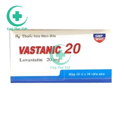 Vastanic 20 - Thuốc giúp giảm nguy cơ nhồi máu cơ tim