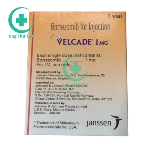 Velcade 1mg - Thuốc điều trị bệnh đa u tủy xương hiệu quả