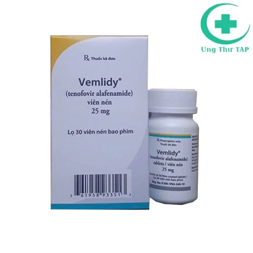 Vemlidy 25mg - Thuốc điều trị nhiễm vi rút viêm gan B hiệu quả