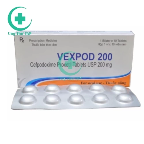 Vexpod 200 - Thuốc điều trị các bệnh nhiễm khuẩn hiệu quả