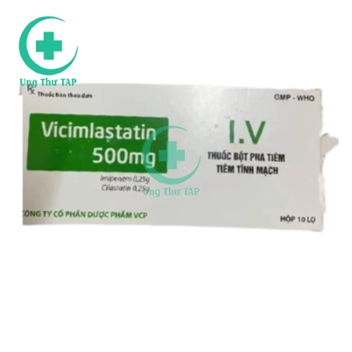 Vicimlastatin 500mg - Điều trị các loại nhiễm khuẩn hiệu quả