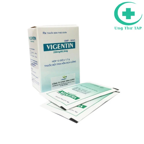 Vigentin 250mg/62,5mg - Thuốc điều trị nhiễm khuẩn hiệu quả