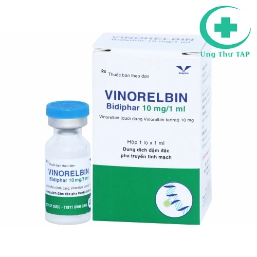 Vinorelbin Bidiphar 10mg/1ml - Thuốc trị ung thư hiệu quả