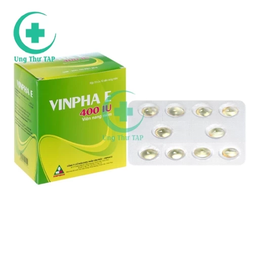Vinpha E - Điều trị và dự phòng tình trạng thiếu vitamin E