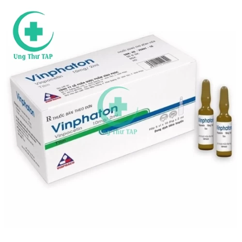 Vinphaton 10mg/ 2ml -  Thuốc điều trị rối loạn máu não