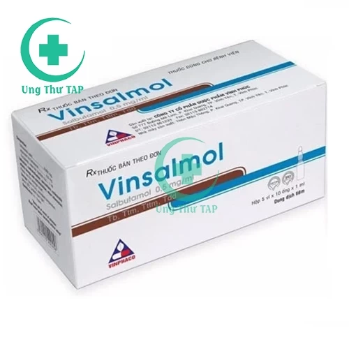 Vinsalmol 0,5mg/1ml - Thuốc điều trị cơn hen nặng