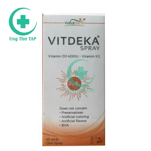 Vitdeka spray - Giúp bổ sung vitamin D, vitamin K