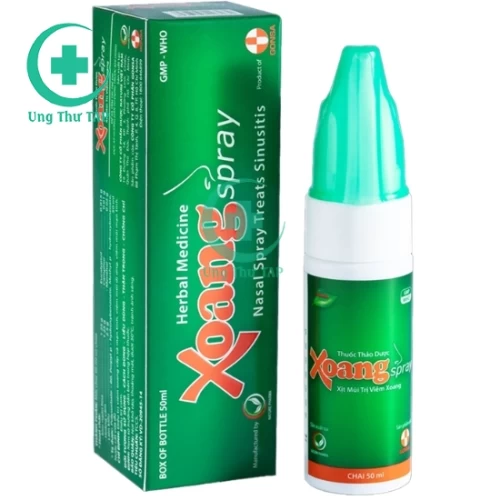Xoangspray - Dung dịch xịt mũi điều trị viêm xoang hiệu quả