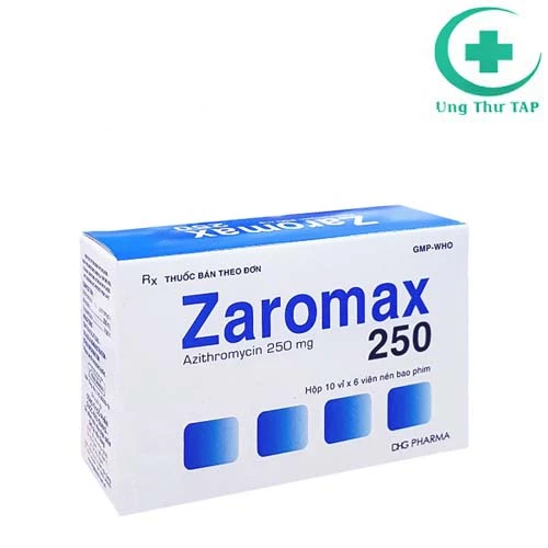 Zaromax 250 (Azithromycin) DHG - Thuốc điều trị nhiễm khuẩn