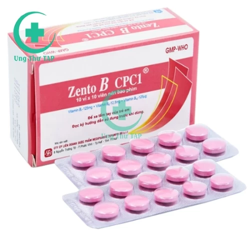 Zento B - CPC1 - Thuốc bổ sung các Vitamin nhóm B chất lượng