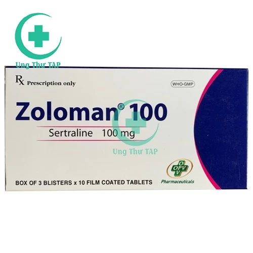 Zoloman 100 OPV - Thuốc điều trị bệnh trầm cảm dạng uống