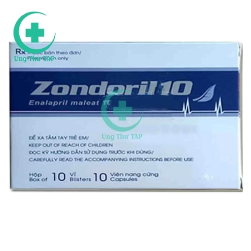 Zondoril 10 - Thuốc điều trị cao huyết áp không rõ nguyên nhân