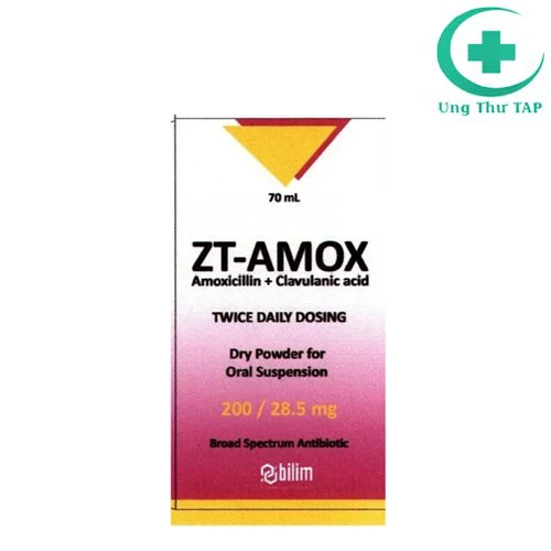 ZT-Amox - Thuốc điều trị nhiễm khuẩn đường hô hấp nhẹ