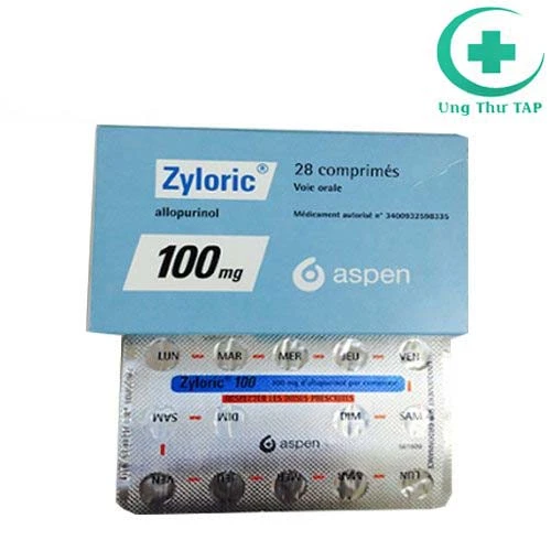 Zyloric 100 - Thuốc điều trị bệnh gout mãn tính