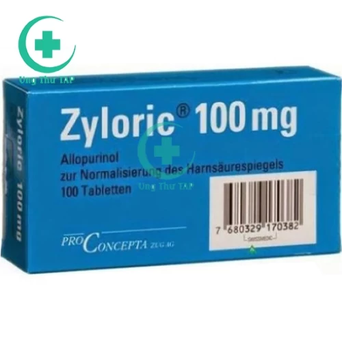 Zyloric 100 - Thuốc điều trị bệnh gout mãn tính