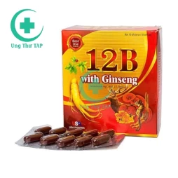 12B With Ginseng - Giúp bồi bổ khí huyết, tăng cường sức khỏe