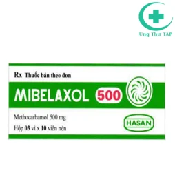 Mibelaxol 500 - Thuốc giảm đau, giảm co thắt cơ hiệu quả