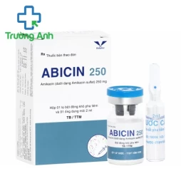 Abicin 250 Bidiphar - Thuốc điều trị nhiễm khuẩn nặng hiệu quả