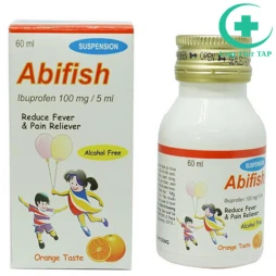 Abifish - Thuốc hạ sốt, giảm các triệu chứng cảm cúm, cảm lạnh