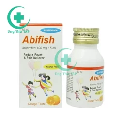 Abifish - Thuốc hạ sốt, giảm các triệu chứng cảm cúm, cảm lạnh