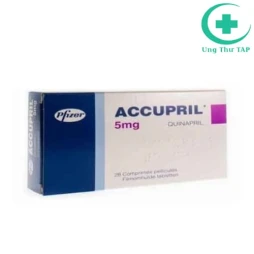 Accupril 5mg Pfizer - Thuốc tăng điều trị huyết áp của Đức