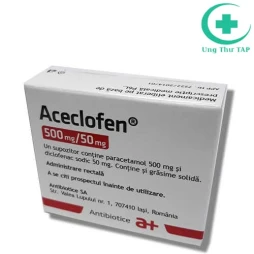 Aceclofen 500mg/50mg Antibiotice - Thuốc giảm đau chất lượng