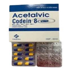 ACETALVIC-CODEIN 8 - Thuốc giảm đau, hạ sốt hiệu quả của Vidipha