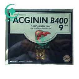 Acginin 400 9++ - Giúp giải độc gan, tăng cường chức năng gan