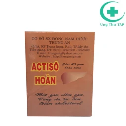 Actiso hoàn -  Thực phẩm chức năng bảo vệ gan mật, tiêu viêm, nhuận tràng