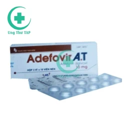 Adefovir 10mg A.T - Thuốc điều trị viêm gan B hiệu quả