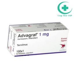 Advagraf 0.5mg - Thuốc phòng ngừa thải ghép gan, thận hiệu quả