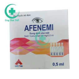 Afenemi - Thuốc nhỏ mắt điều trị khô mắt hàng đầu