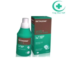 Betadine Gargle and Mouthwash - Thuốc điều trị viêm họng, cảm cúm