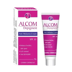 Alcom Depigment SPF 30g Gamma - Kem làm mờ vết thâm nám