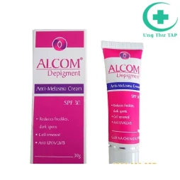 Alcom Depigment SPF 30g Gamma - Kem làm mờ vết thâm nám