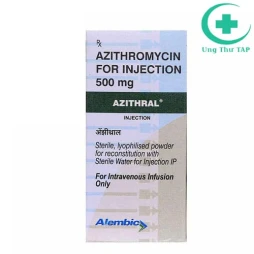 Alembic Azithral 500mg (bột tiêm) - Thuốc nhiễm khuẩn hàng đầu