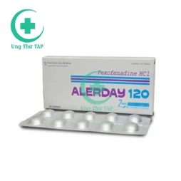 Alerday 120 - Thuốc điều trị viêm mũi dị ứng, mề đay tự phát