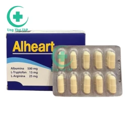 Alheart 500mg - Viên uống tăng cường sức khỏe, hỗ trợ mát gan