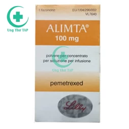 Alimta 100mg - Thuốc điều trị ung thư phổi hiệu quả của Mỹ