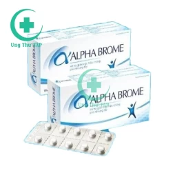 Alpha brome - Hỗ trợ giảm phù nề, bầm tím hiệu quả